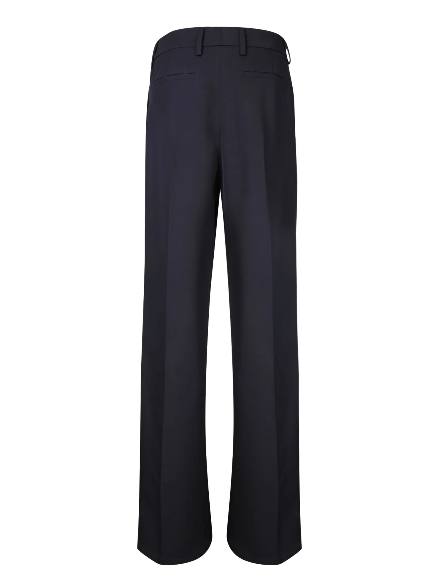 Blue Gabardine Trousers