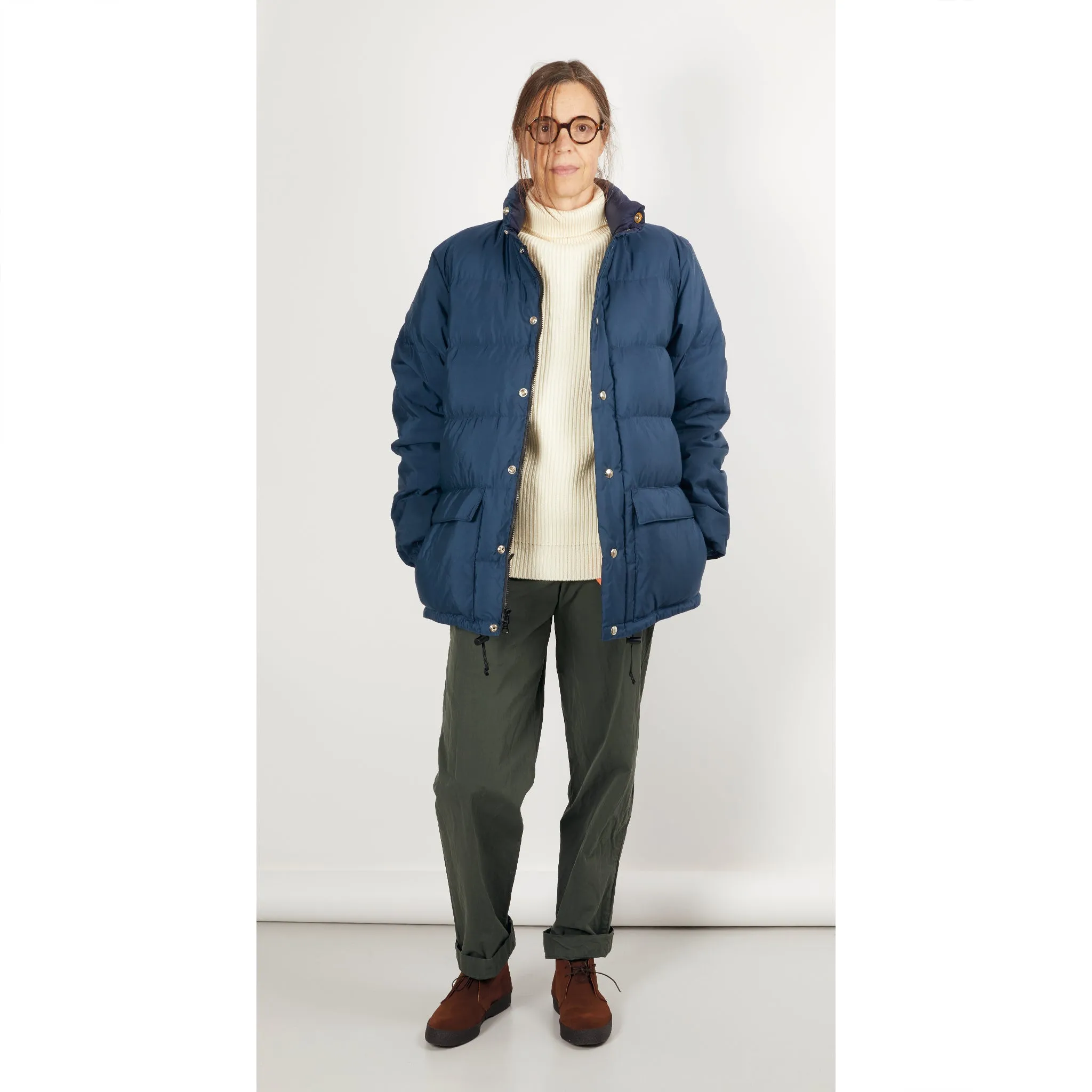 Crescent Down Works 60/40 Classico Parka in Navy