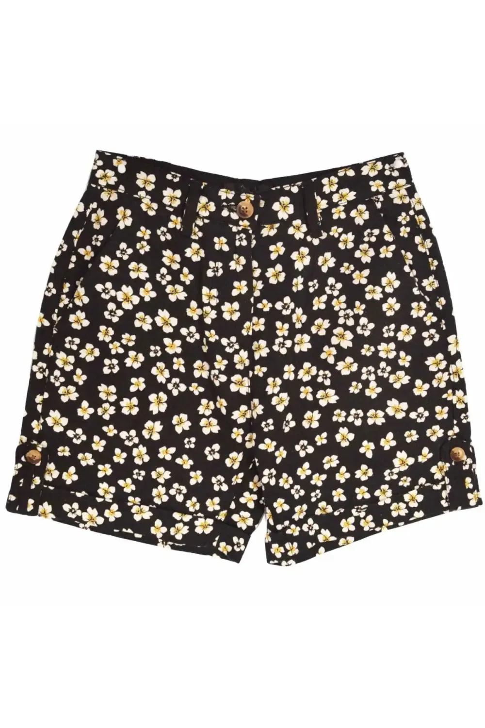 Ditsy Floral Linen Shorts