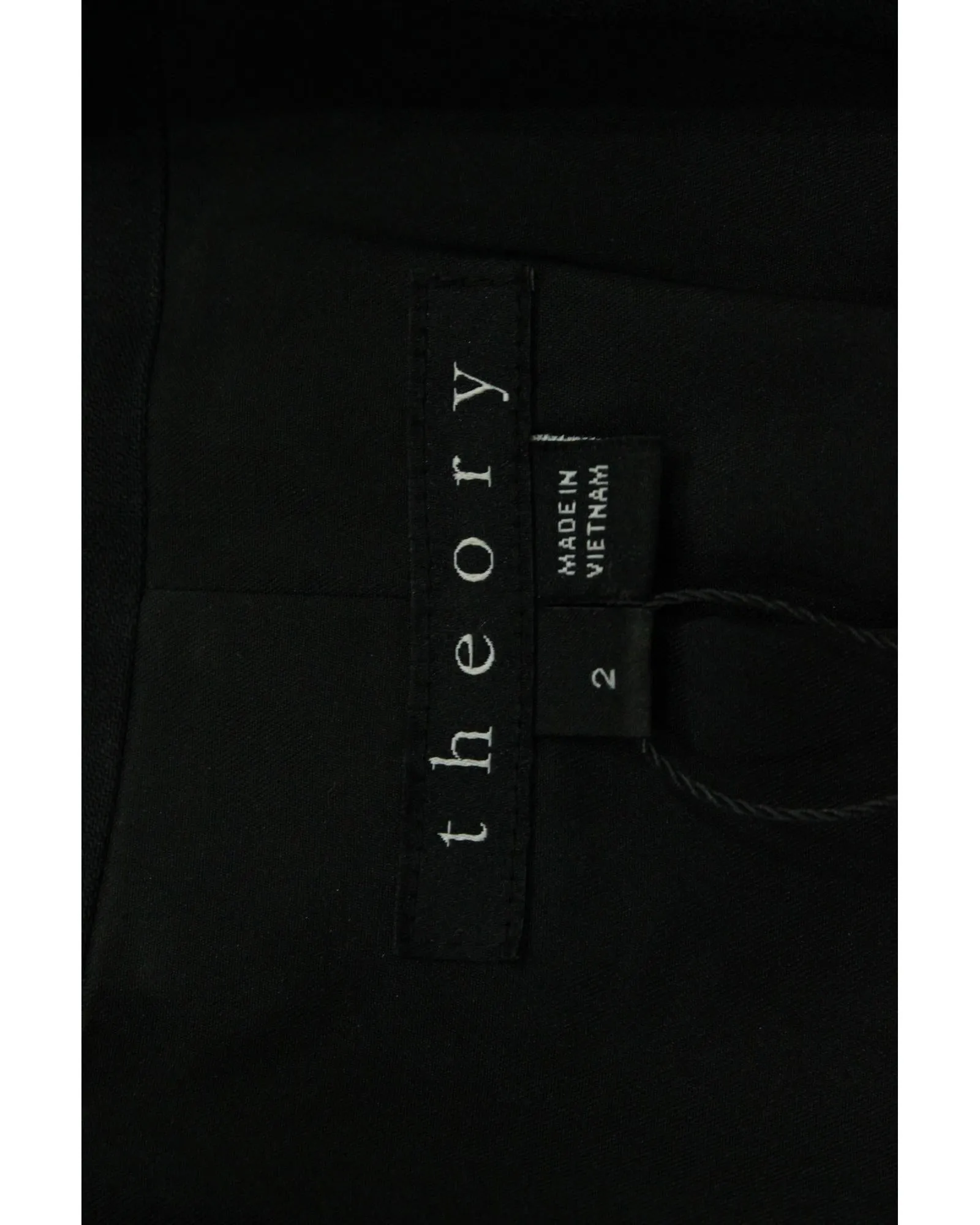 Double-Breasted Black Wool Jacket by Theory