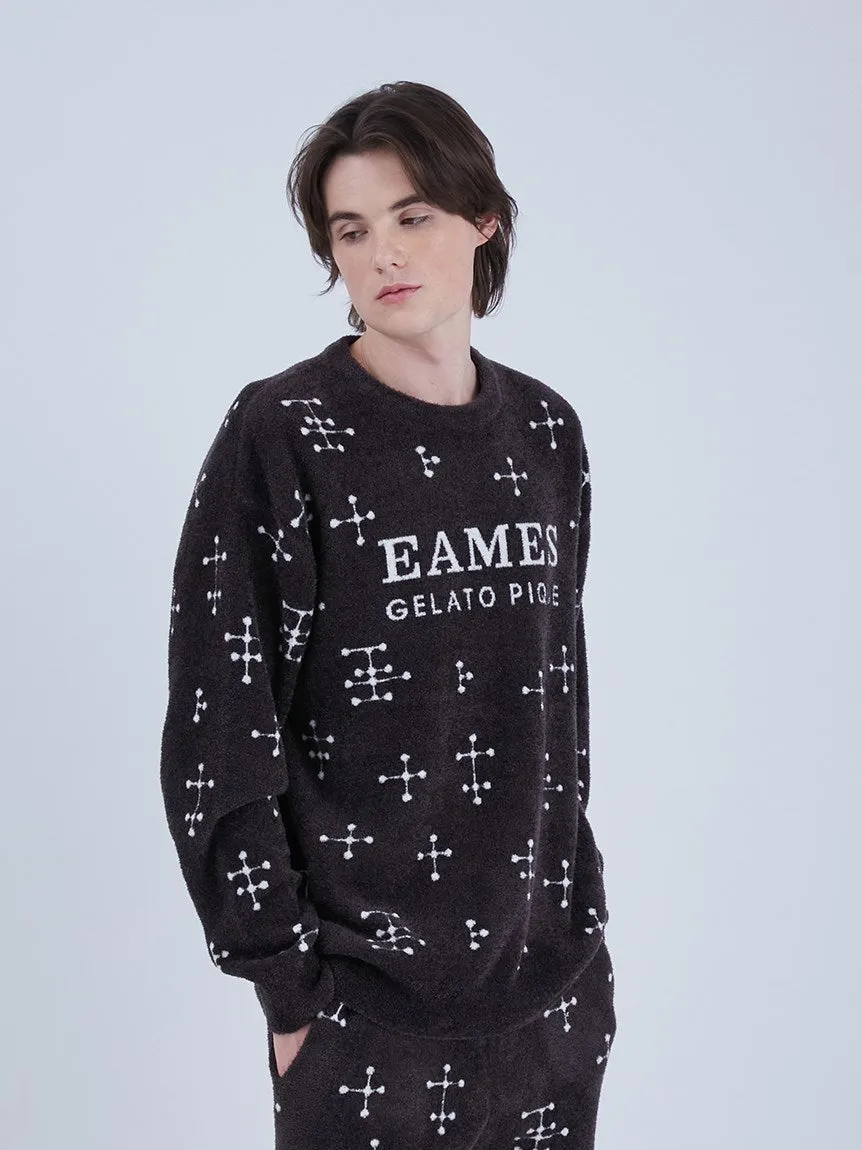 EAMES MENS Smoothie Jacquard Mens Pullover Sweatshirts