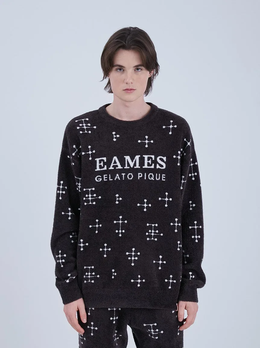 EAMES MENS Smoothie Jacquard Mens Pullover Sweatshirts