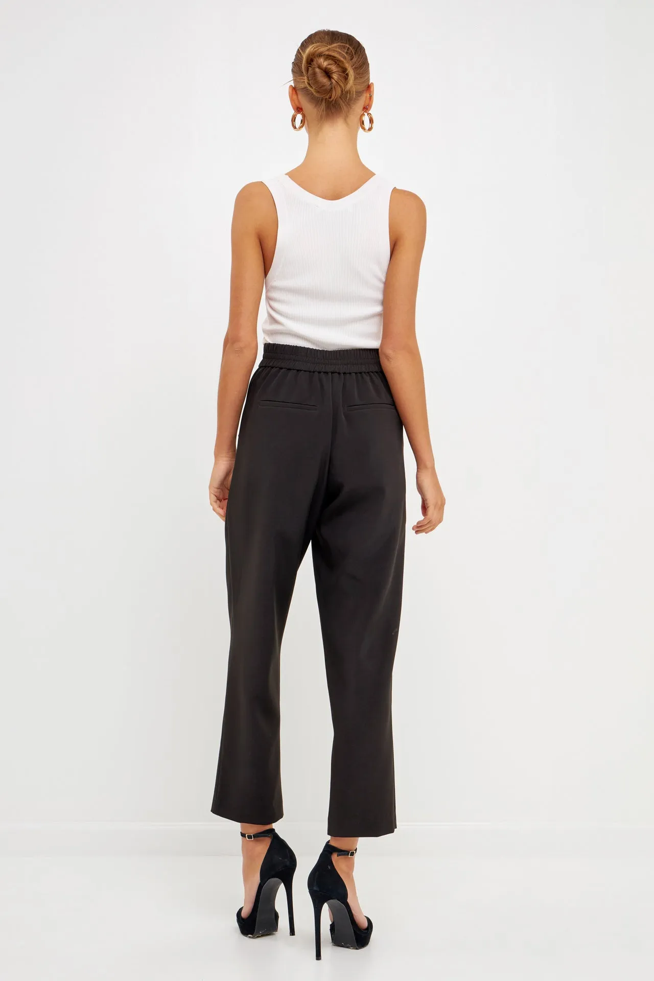 Endless Rose - High Waisted Buttoned Trousers