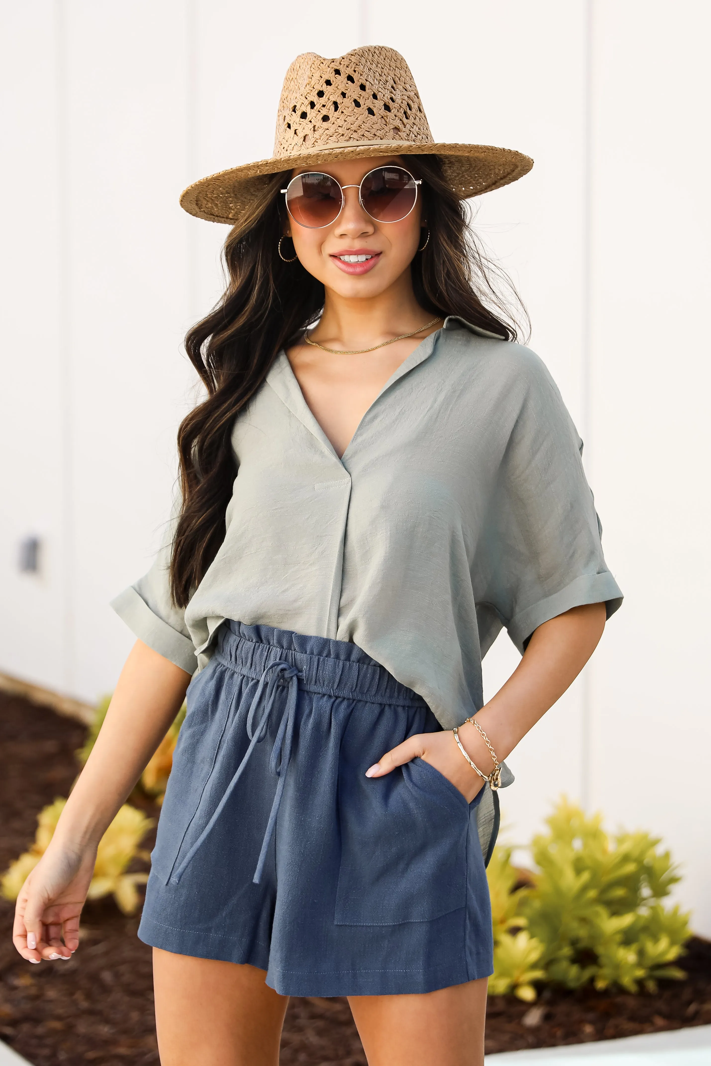 FINAL SALE - Easy Breezy Linen Shorts