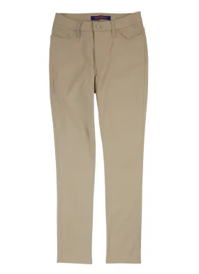 French Toast Junior Stretch Skinny Leg Khaki Pants