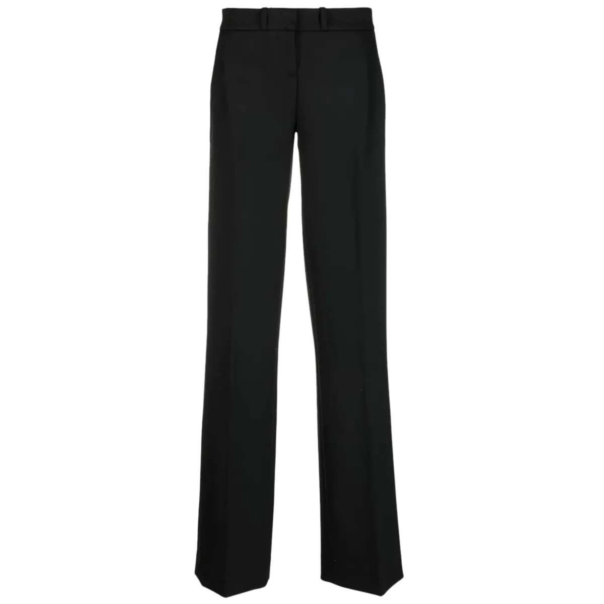 High Waisted Slim Tailored Trousers