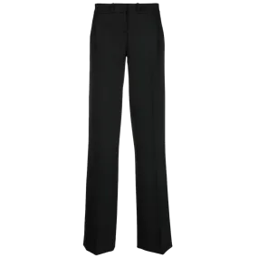 High Waisted Slim Tailored Trousers