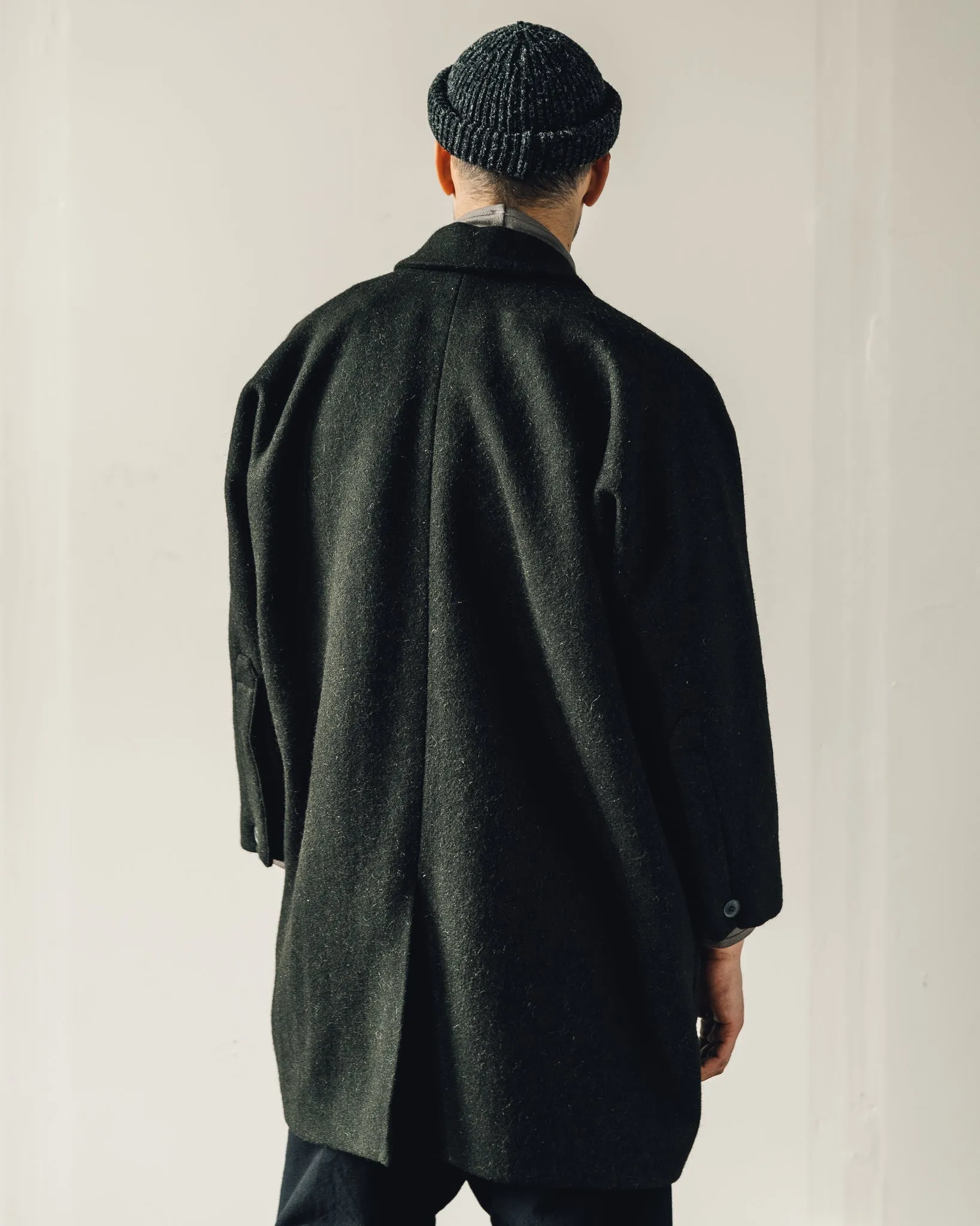 Jan-Jan Van Essche Coat #21, Black Forest Loden