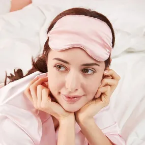 Silk Wrapped Elastic Sleep Eye Mask Headbands