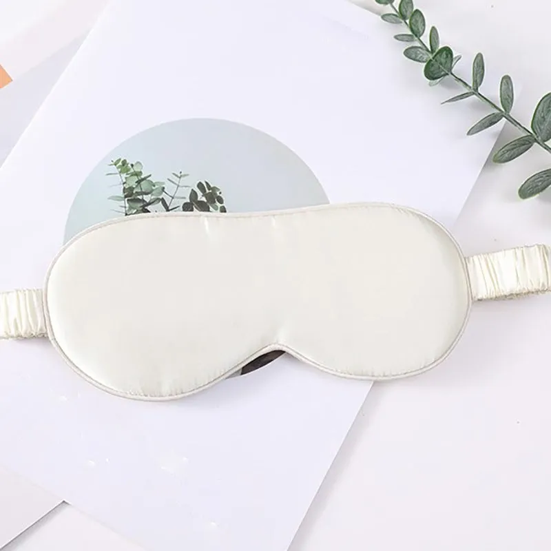 Silk Wrapped Elastic Sleep Eye Mask Headbands