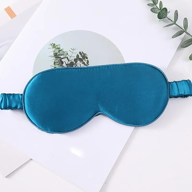 Silk Wrapped Elastic Sleep Eye Mask Headbands