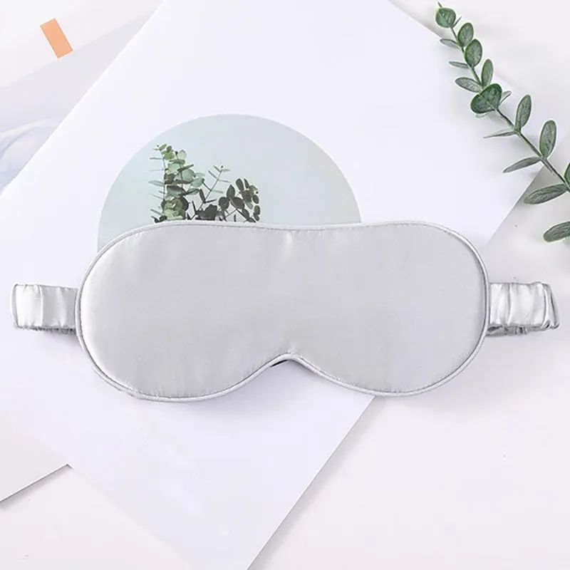 Silk Wrapped Elastic Sleep Eye Mask Headbands