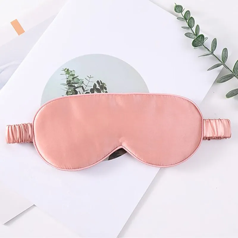 Silk Wrapped Elastic Sleep Eye Mask Headbands