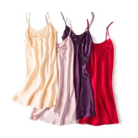 Spaghetti Strap Mini Length Sleepwear