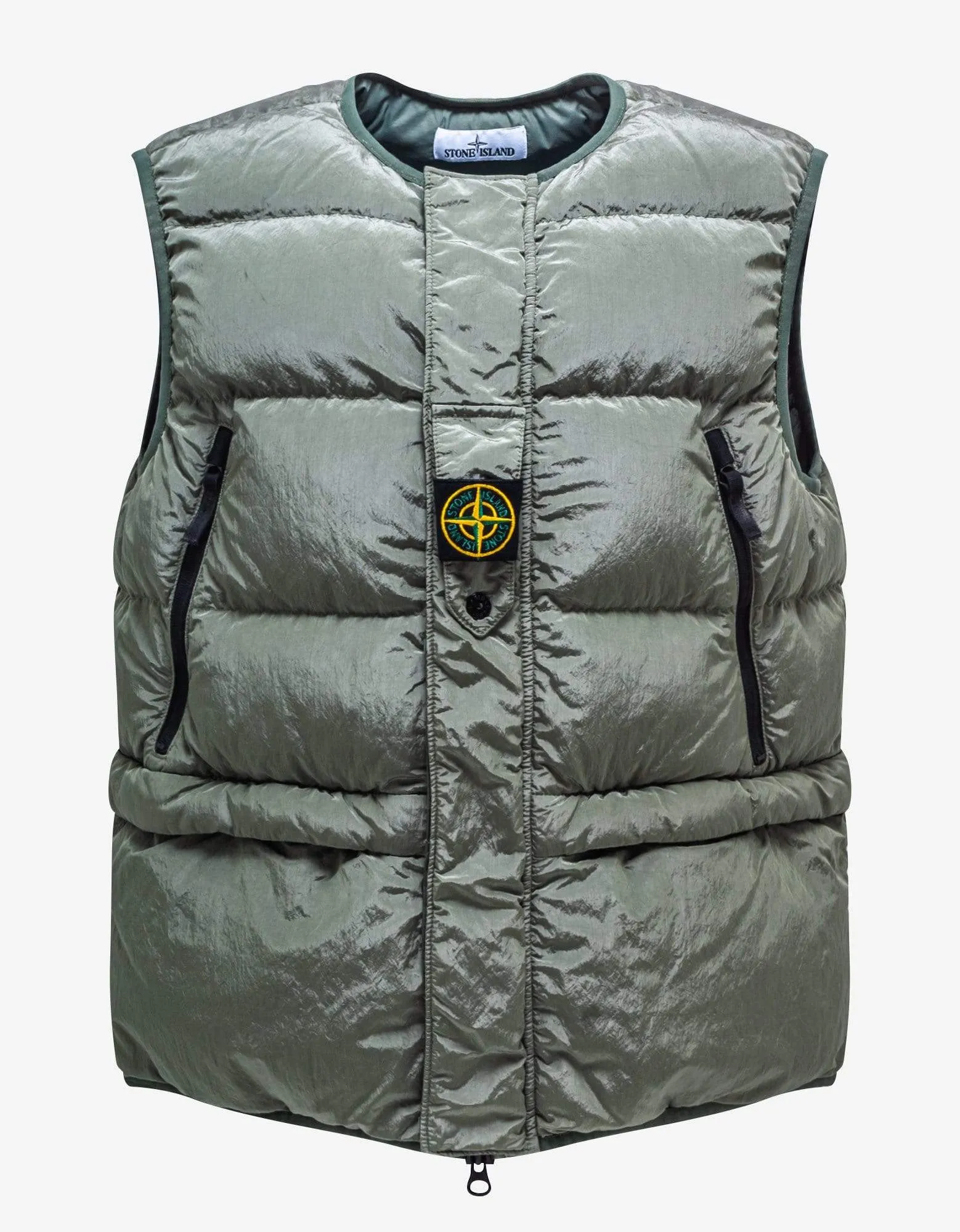 Stone Island Black Ripstop Gore-Tex Down-TC Packable Parka