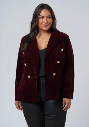 Take A Vow Velvet Blazer