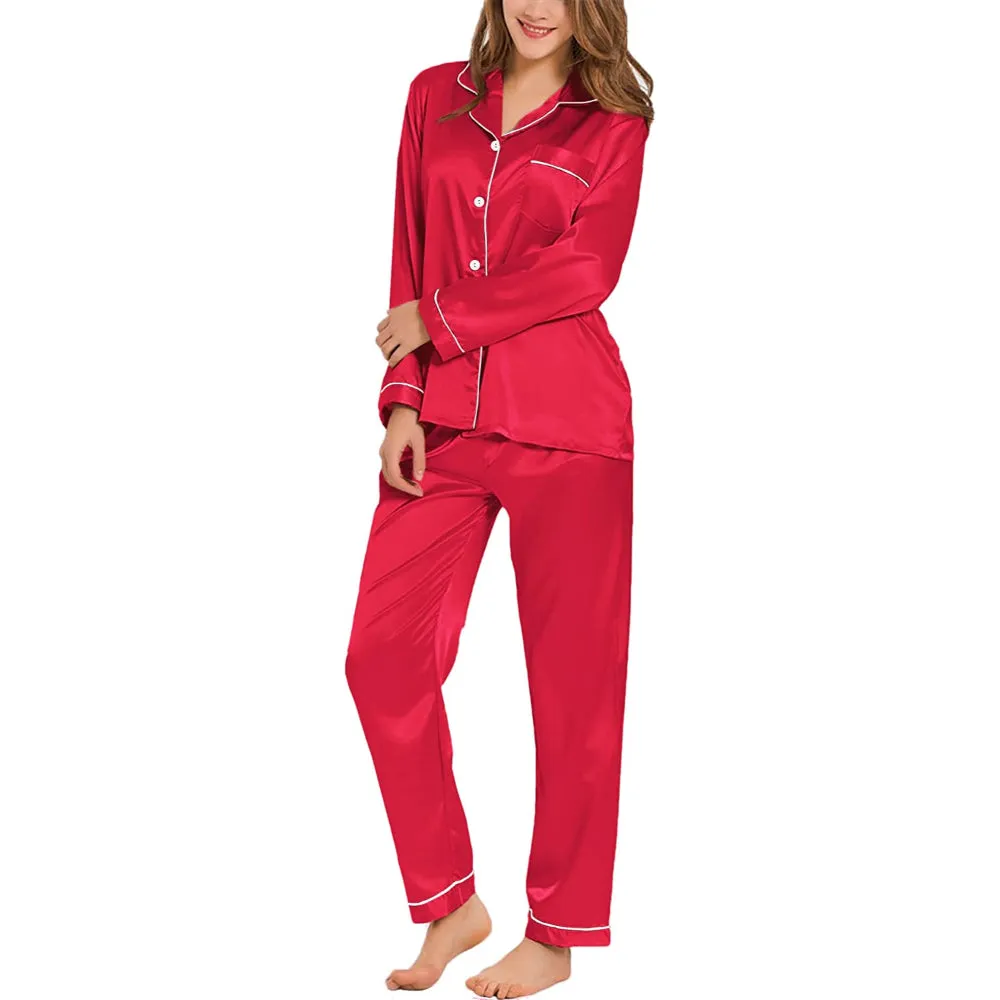 Women Pajama Two-piece Set Sleepwear