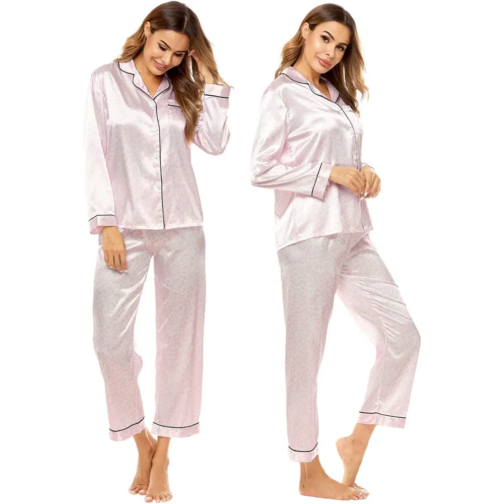 Women Pajama Two-piece Set Sleepwear