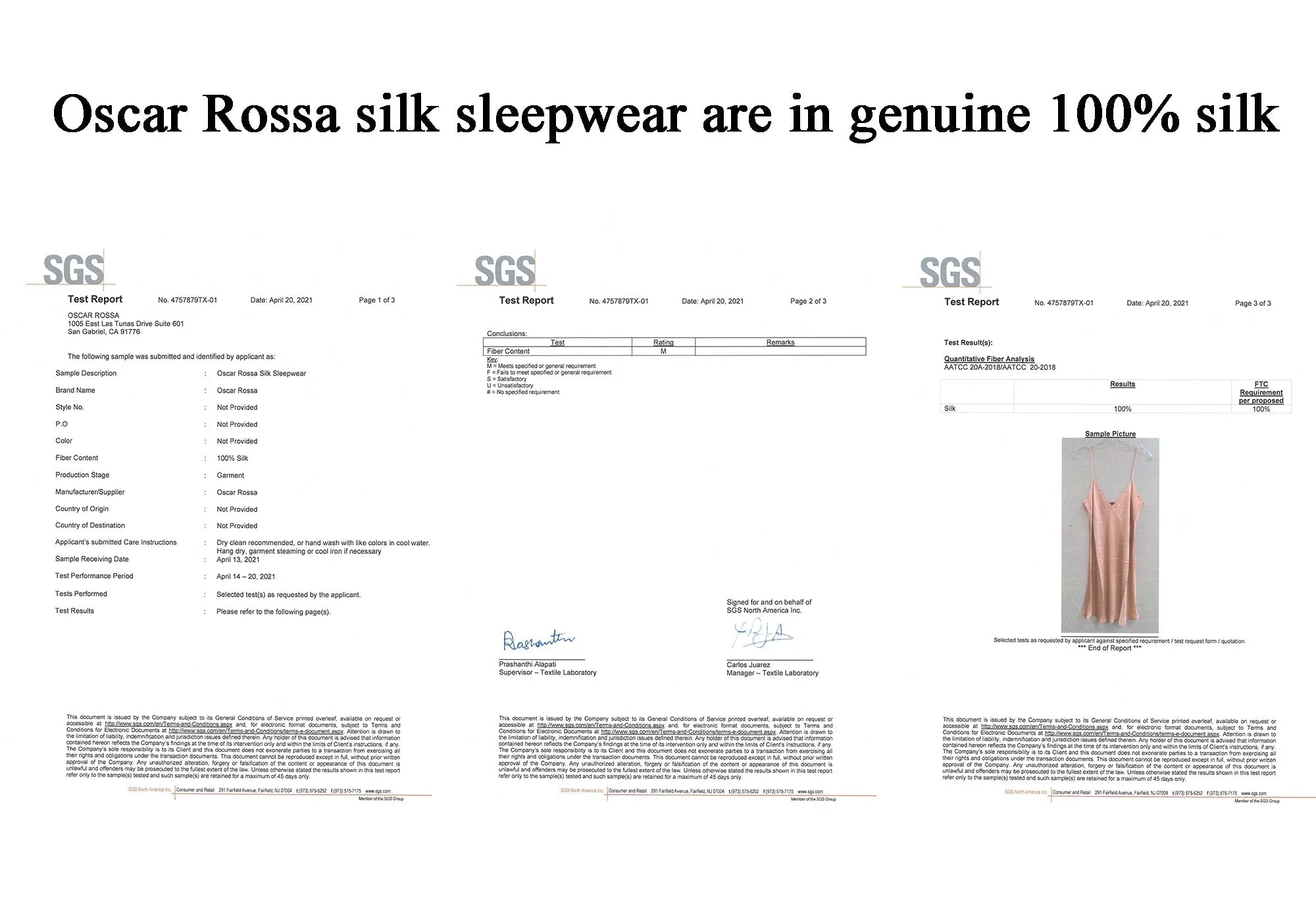 Women's Silk Sleepwear 100% Silk Chemise, Bridal Rose, L